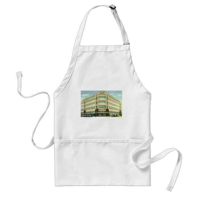 Tablier Entreprise vintage, grand magasin Knapp (Devant)