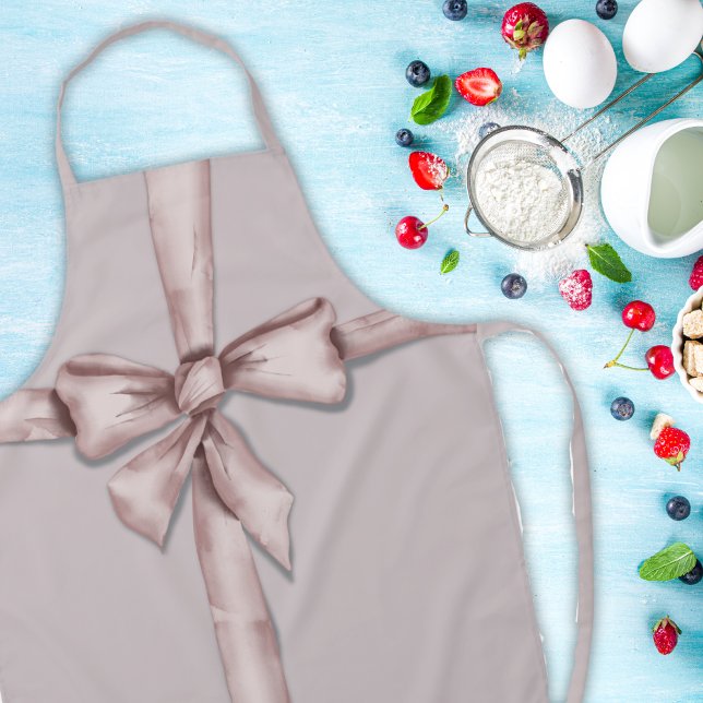 Tablier Enveloppé dans un arc rose (Créateur téléchargé)