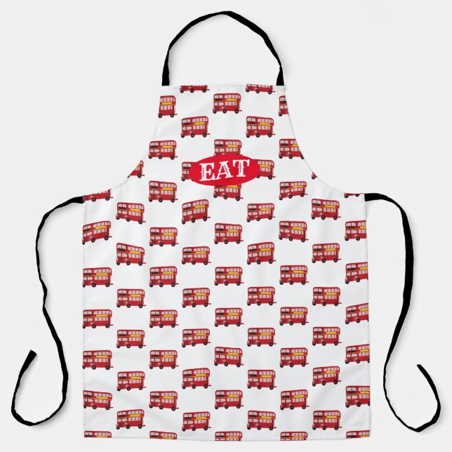 Tablier Epic Double Decker London Red Bus (Recto)