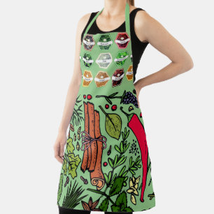 Tablier Épices de Sage Baking Apron