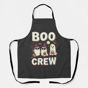 Tablier Équipe Boo fantômes de Halloween Conception vector