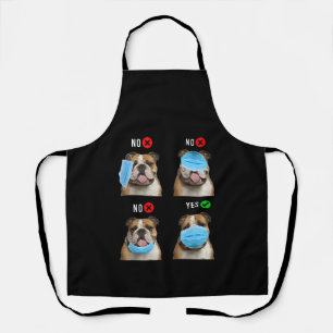 Tablier Équipe cycliste English Bulldog Right Wear Face Ma