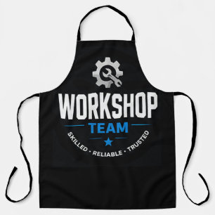 Tablier ⚙️ Équipe d'atelier Garage Moderne ⚙️