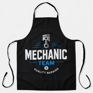 Tablier 👨‍🔧 Équipe de mécaniciens Atelier de réparation 