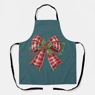 Tablier Équipe de Noël Coquette Cadeau Mignon Hiver 