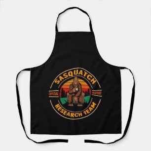Tablier Équipe de recherche Bigfoot Retro Vintage Sasquatc