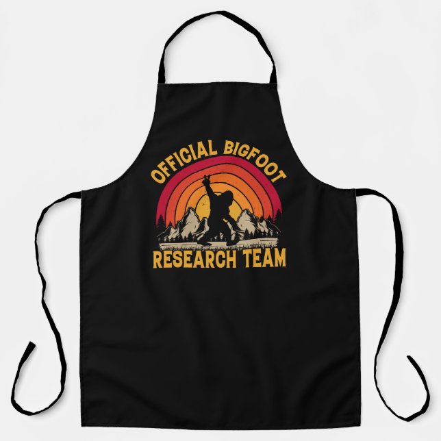 Tablier Équipe de recherche originale de Bigfoot (Recto)