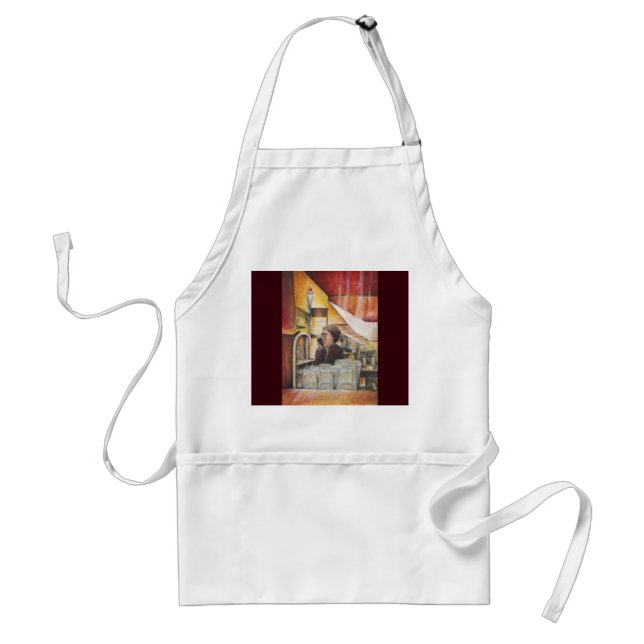 Tablier Équivalent lumineux des émotions passionnées (Devant)