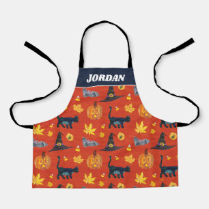 Tablier Eric Carle   Caterpillar Motif Halloween