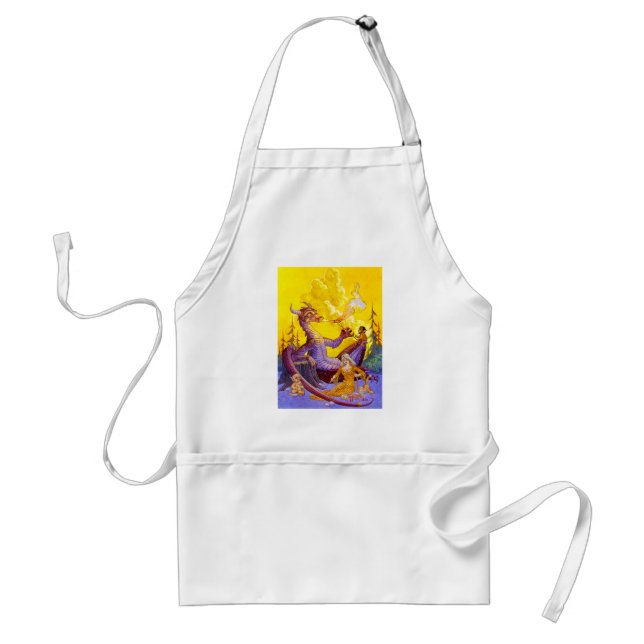 Tablier Espace cuisine dragon (Devant)