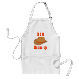 Tablier Espace Grillant "BBQ Roundup"