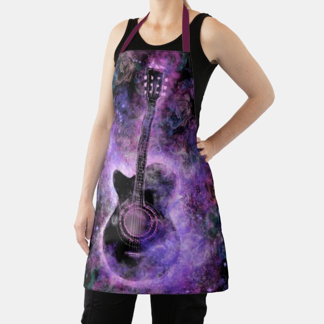 Tablier Espace musique guitare (Insitu)