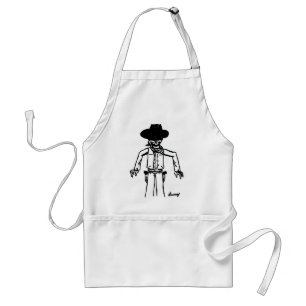 Tablier Esquisse de Cowboy