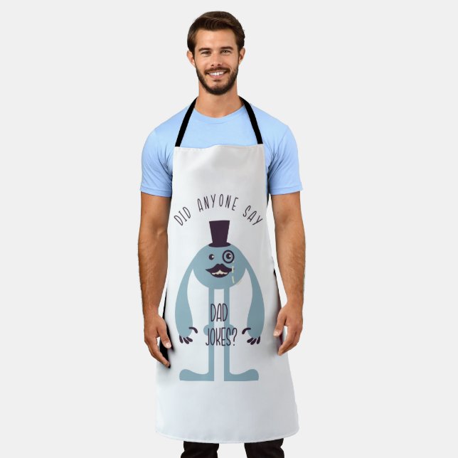 Tablier Est-ce que quelqu'un a dit papa plaisanter Apron F (Porté)