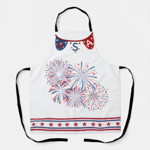 Tablier États-Unis Rouge, Blanc, Bleu