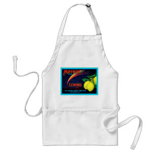 Tablier Étiquette vintage de caisse de fruit de ~ de