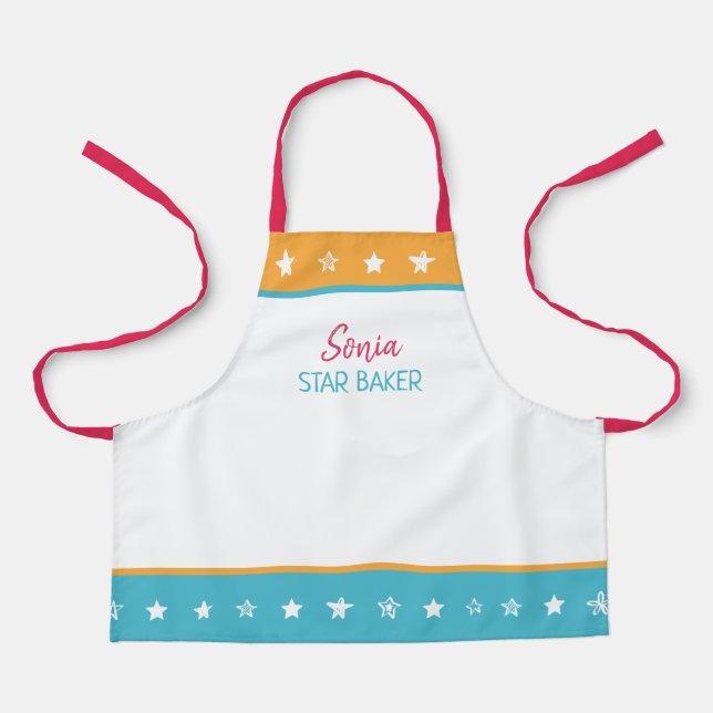 Tablier Étoile personnalisée Baker Apron (Recto)
