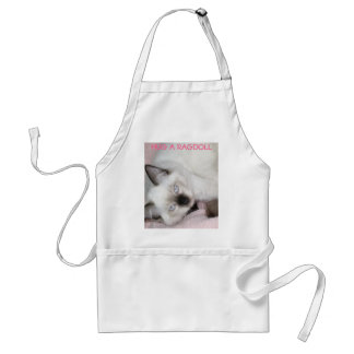 TABLIER ÉTREIGNEZ UN RAGDOLL