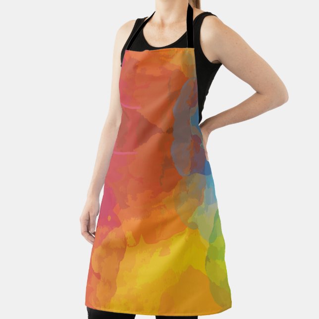 Tablier Explosions de couleurs vives (Insitu)