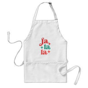 Tablier Fa La La - Festive vacances Typographie Design