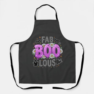 Tablier Fab Boo Lous modèle de fantôme d'Halloween_1