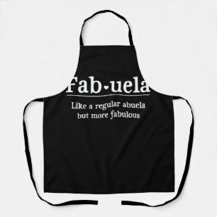 Tablier Fabuela Comme Une Abuela Régulière Mais Plus Fabue