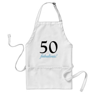 Tablier Fabuleux 50 Blue 50th Birthday Party