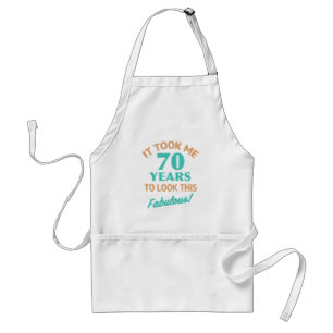 Tablier Fabuleux 70e anniversaire