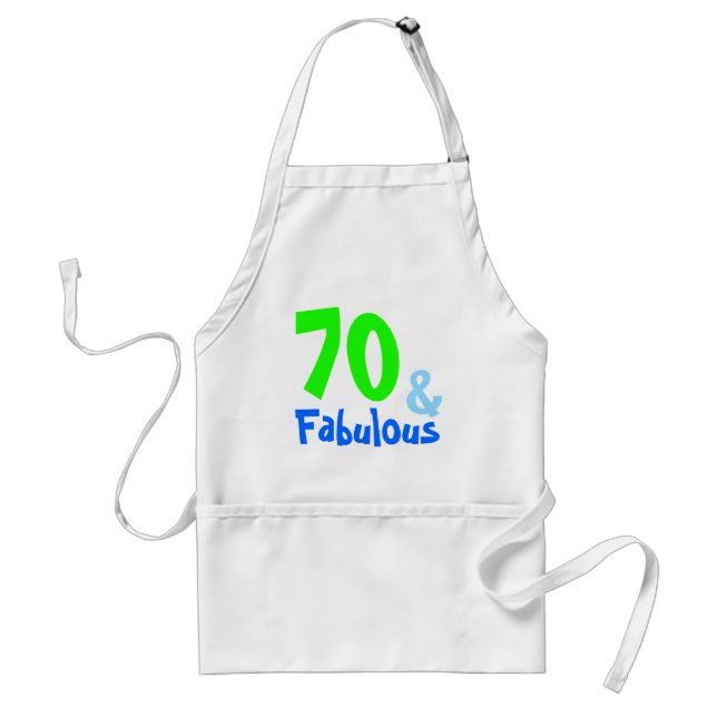 Tablier Fabuleux Nouvel Anniversaire De Neon (Devant)