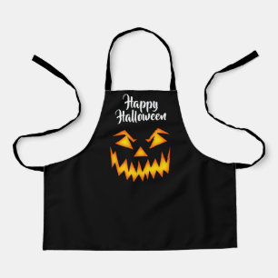 Tablier face Citrouille Halloween