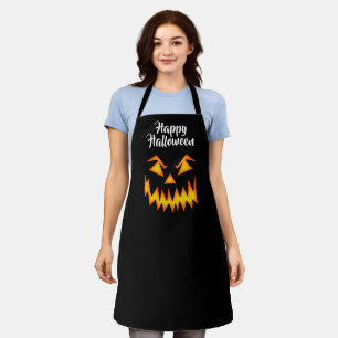 Tablier face Citrouille Halloween