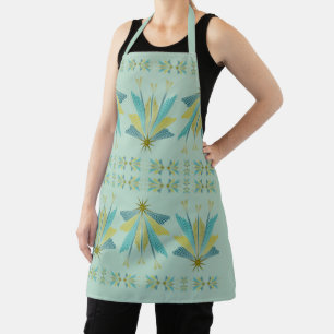 Tablier Fairy Stars Pistachio Moyen Apron