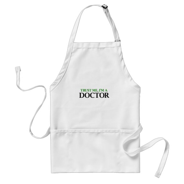 Tablier Faites-moi confiance, je suis un docteur (Devant)