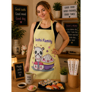 Tablier Famille Sushi