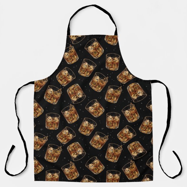 Tablier Father’s Day Whiskey Lover Apron for Dad (Recto)