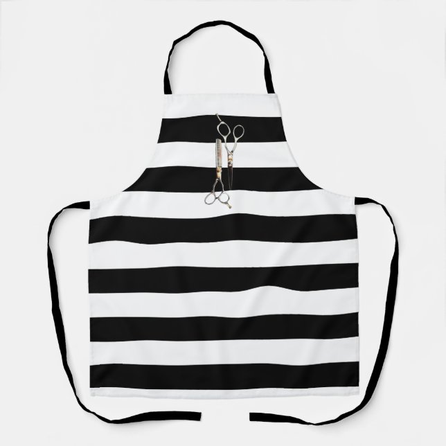 Tablier Fauteuils et tripes Haircut Salon Apron Apron (Recto)