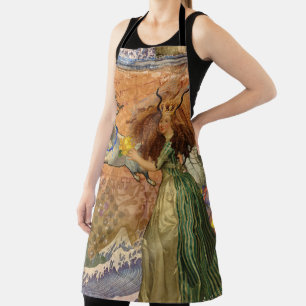 Tablier Femme Capricorne Chèvre Fantaisie Amusant