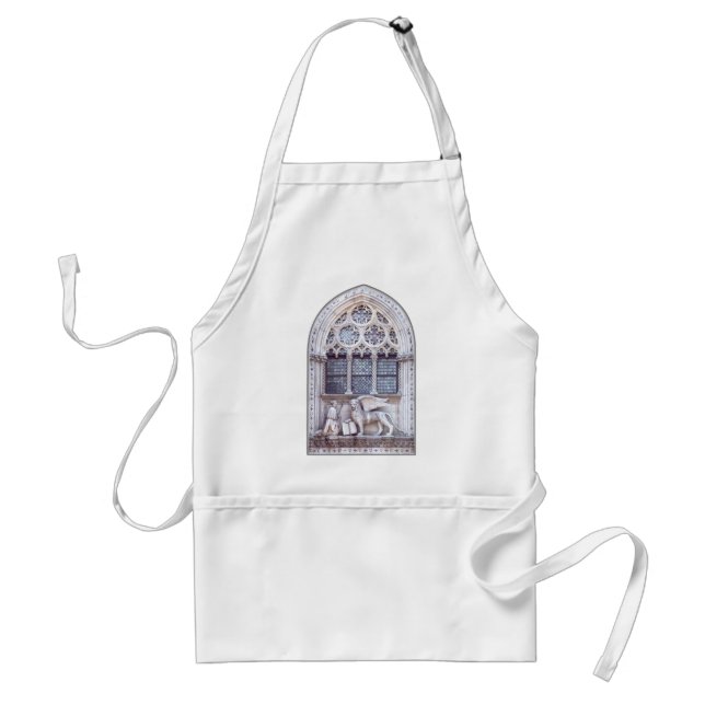 Tablier Fenêtre en verre de Lion ailé San Marco (Devant)