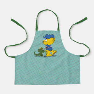 Tablier Ferald et le bébé Lizard Apron