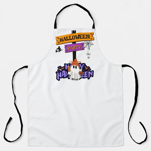 Tablier Fête d'Halloween (Recto)