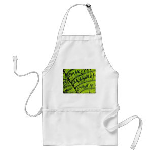 Tablier Feuille verte