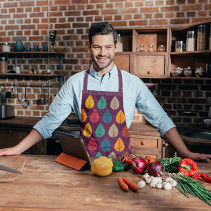 Tablier Feuilles de chute rétro