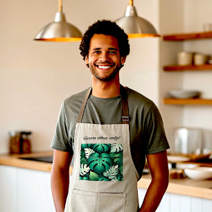 Tablier Feuilles tropicaux luxuriants