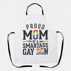 Tablier Fière maman d'un fils gay insolent Vintage T-shirt