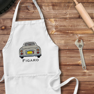 Tablier Figaro Voiture Topaz Nom de la réserve Apron