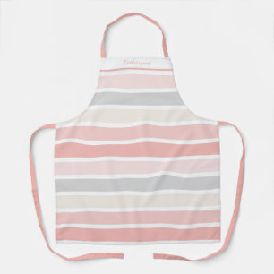 Tablier Fille Crème rose Gris Gris Gris Gris