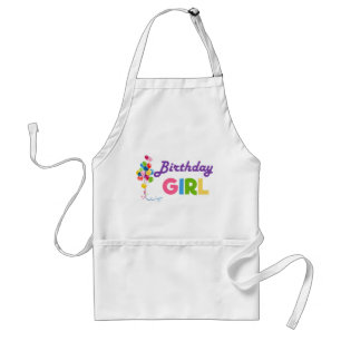 Tablier Fille d'anniversaire