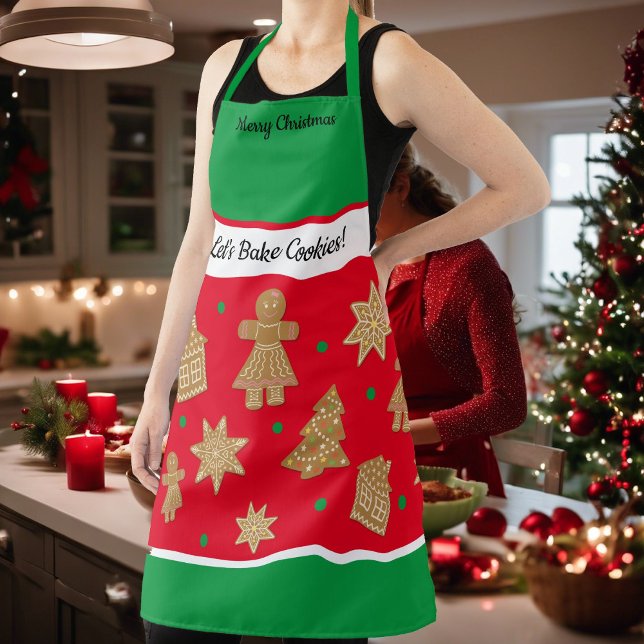 Tablier Fille mère Fille personnalisée Fils d'épices Noël (Créateur téléchargé)