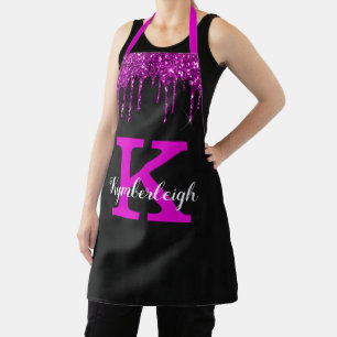 Tablier Fille Noir Neon Plum Parties scintillant Drivers N