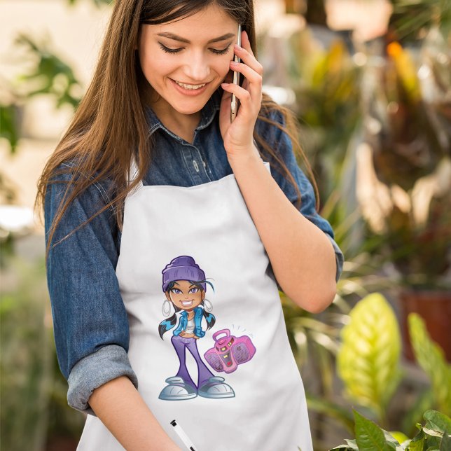 Tablier Fille super Avec Stéréo (Créateur téléchargé)